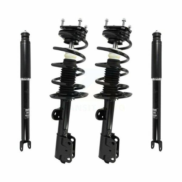 Transit Auto Front Rear Complete Strut & Coil Spring Kit For 2011-2012 Ford Explorer AWD Excludes RWD K78M-100211